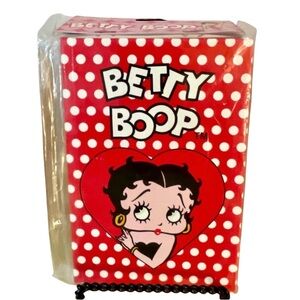 Vintage Betty Boop Writing Journals 3 Notebooks Red and White Polka Dots 2005